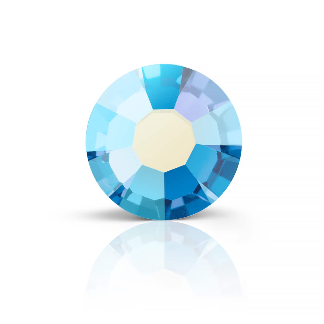 Preciosa MAXIMA SS20 Aurora Borealis Flatback Czech Crystals, 144ct.